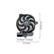 Apdi 01-05 HYUNDAI SANTA FE CONDENSER FAN 6020109 - alternate 2